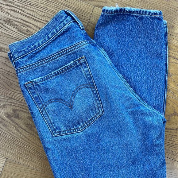 Levi's Wedgie Icon Fit High Waist Jeans - Picture 10 of 10